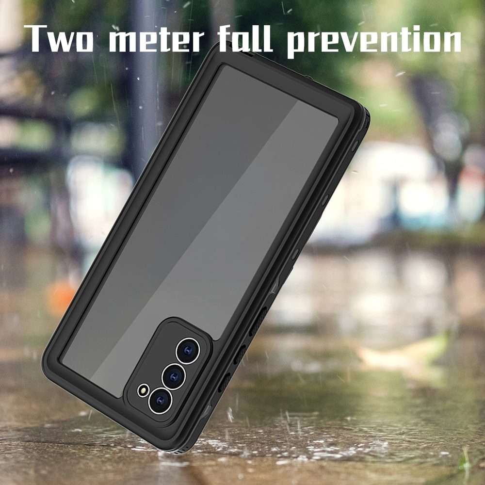 For Samsung Galaxy Note20 5G RedPepper Shockproof Scratchproof Dust-proof PC + TPU Pro ... (Black)