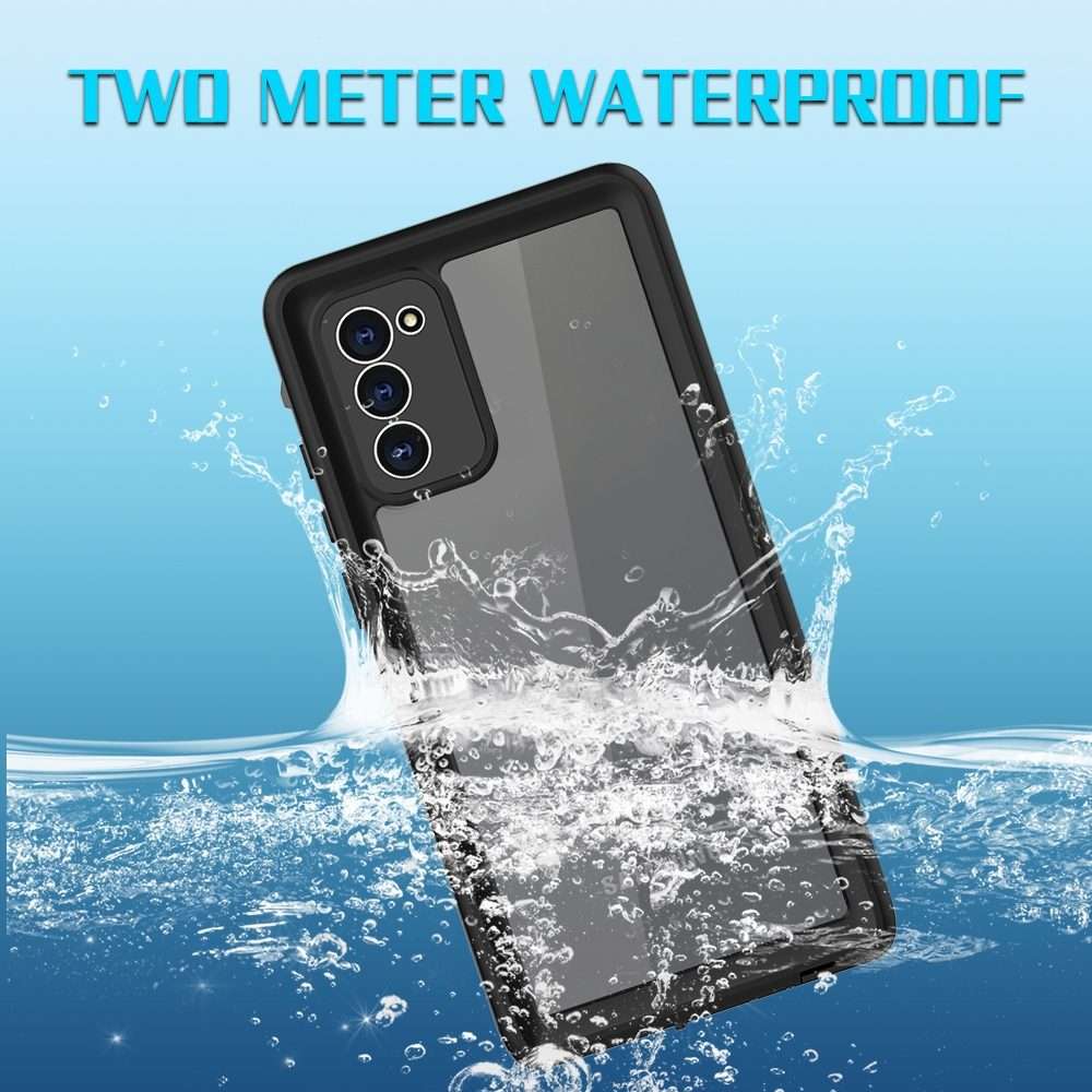 For Samsung Galaxy Note20 5G RedPepper Shockproof Scratchproof Dust-proof PC + TPU Pro ... (Black)