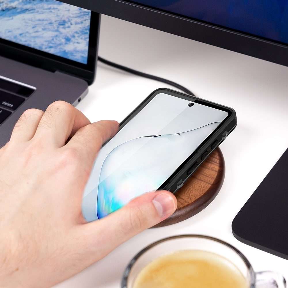 For Samsung Galaxy Note20 5G RedPepper Shockproof Scratchproof Dust-proof PC + TPU Pro ... (Black)