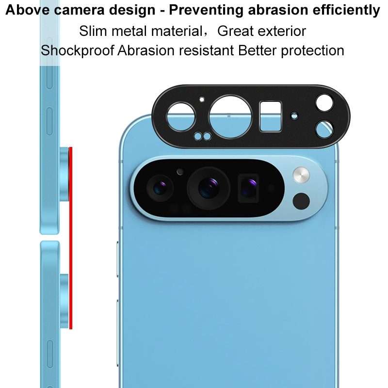 For Google Pixel 9 Pro IMAK Metal Camera Lens Protector Cover