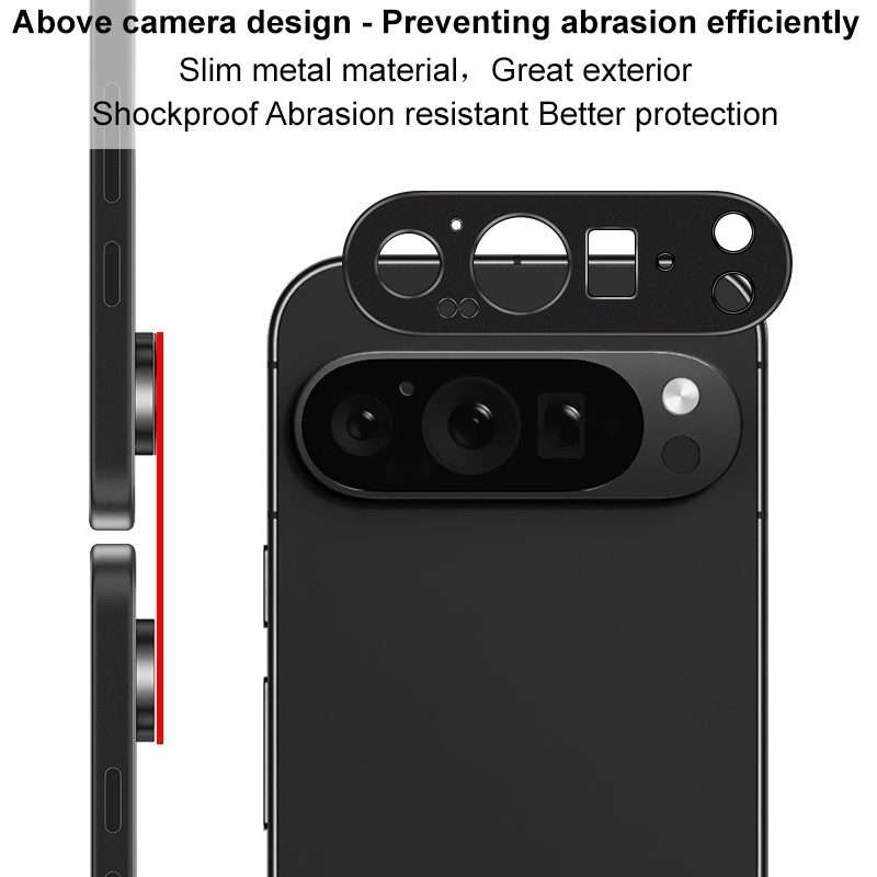 For Google Pixel 9 Pro XL IMAK Metal Camera Lens Protector Cover