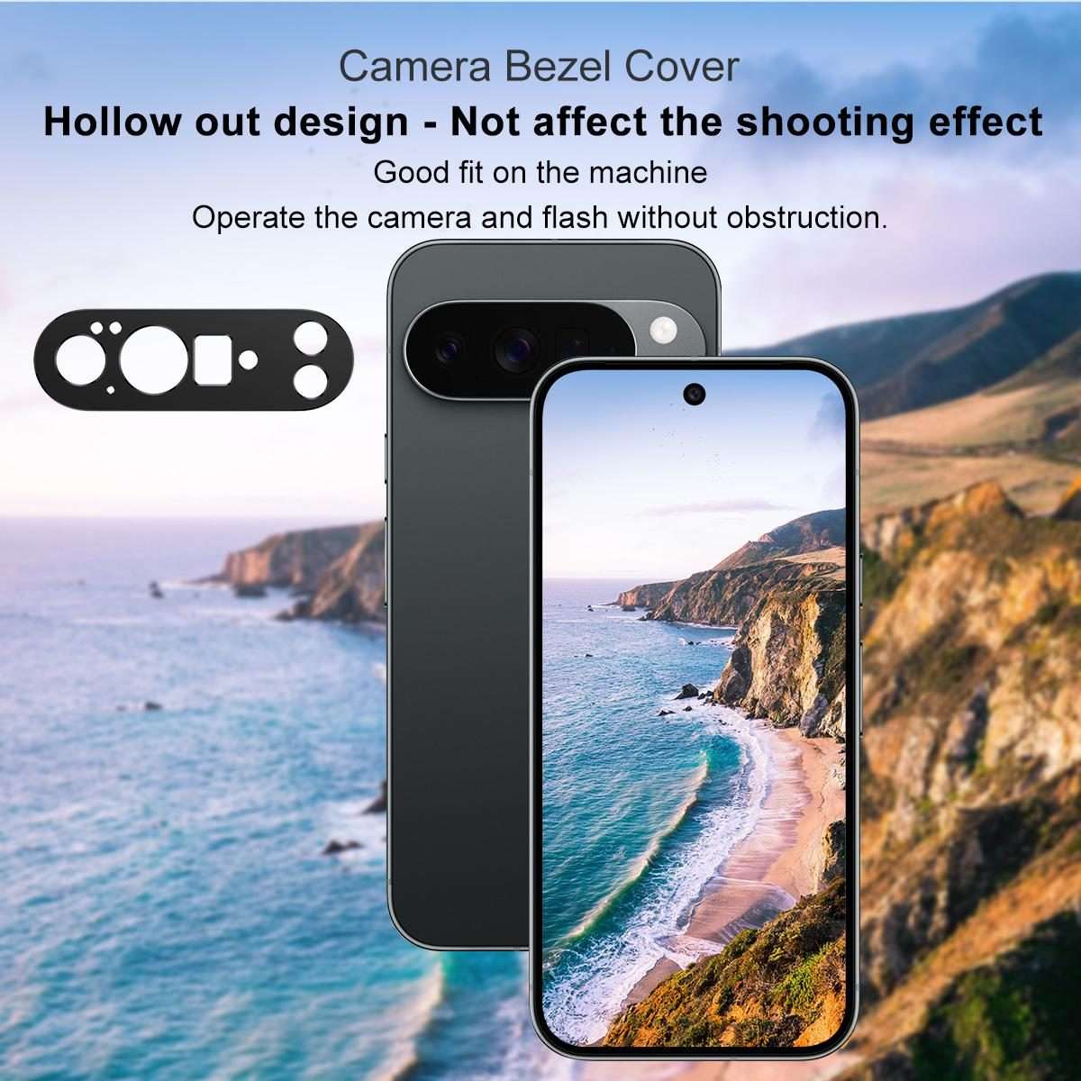 For Google Pixel 10 Pro XL IMAK Metal Camera Lens Protector Cover