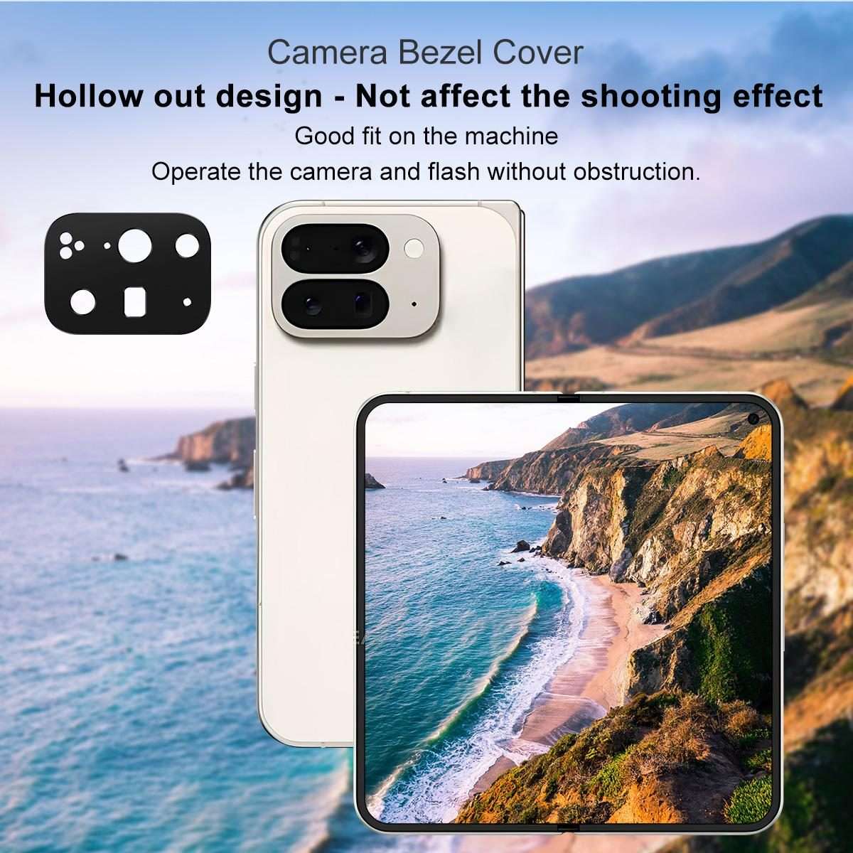 For Google Pixel 10 Pro Fold IMAK Metal Camera Lens Protector Cover