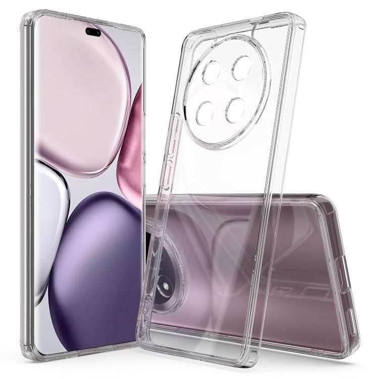 For Honor X9c / X60 Pro Scratchproof Acrylic TPU Phone Case(Transparent)