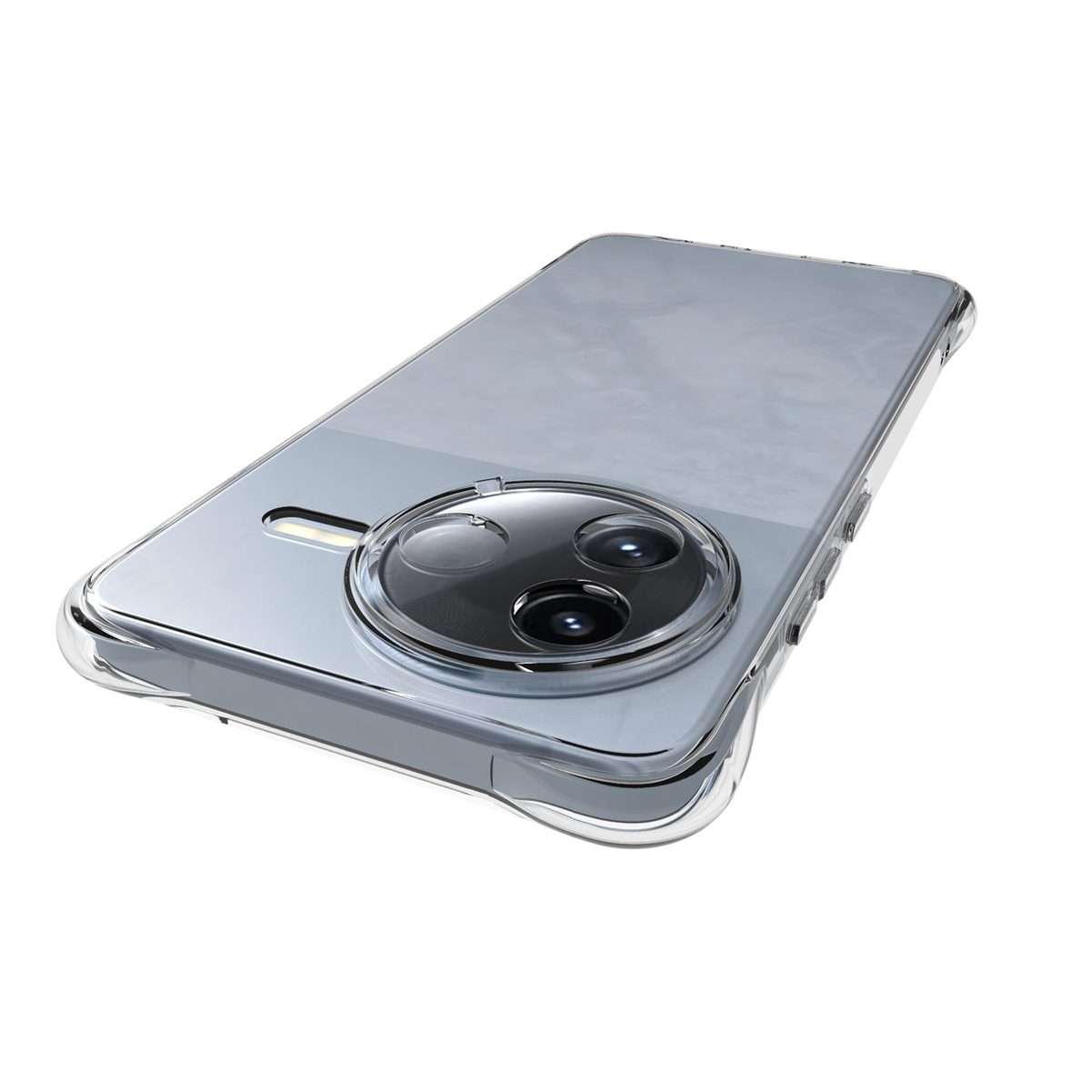 For Redmi K80 Shockproof Non-slip Thickening TPU Phone Case(Transparent)