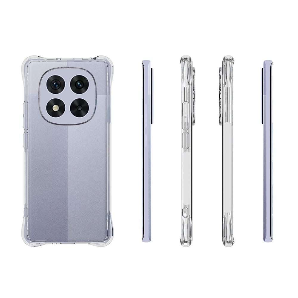 For Redmi Note 14 Pro 4G Shockproof Non-slip Thickening TPU Phone Case(Transparent)