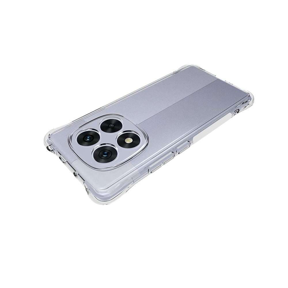 For Redmi Note 14 Pro 4G Shockproof Non-slip Thickening TPU Phone Case(Transparent)