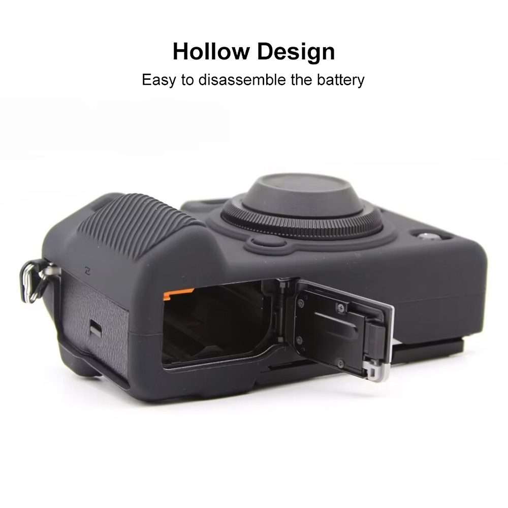 For FUJIFILM X-T5 Soft Silicone Protective Case(Black)