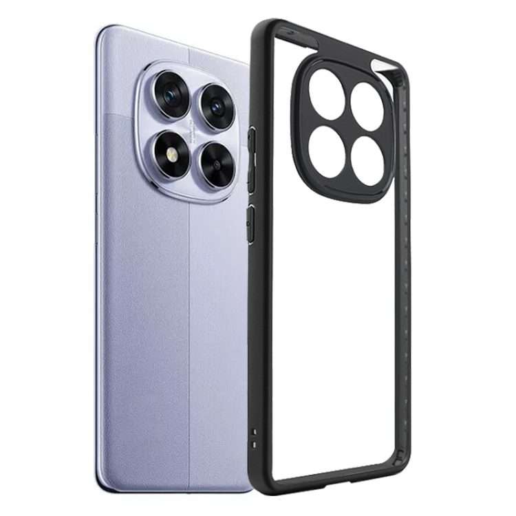 For Redmi Note 14 Pro 5G Frosted TPU + Transparent PC Phone Case