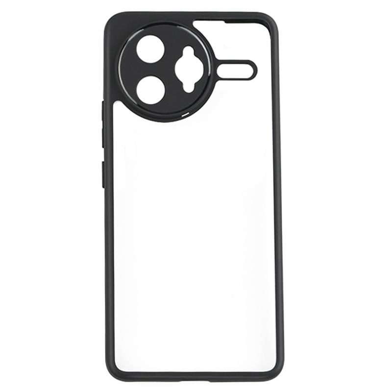 For Redmi K80 Pro Frosted TPU + Transparent PC Phone Case