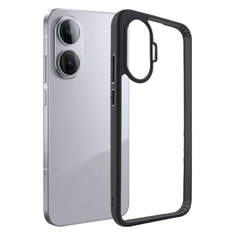 For Redmi Turbo 4 Pro / Poco F7 Frosted TPU + Transparent PC Phone Case