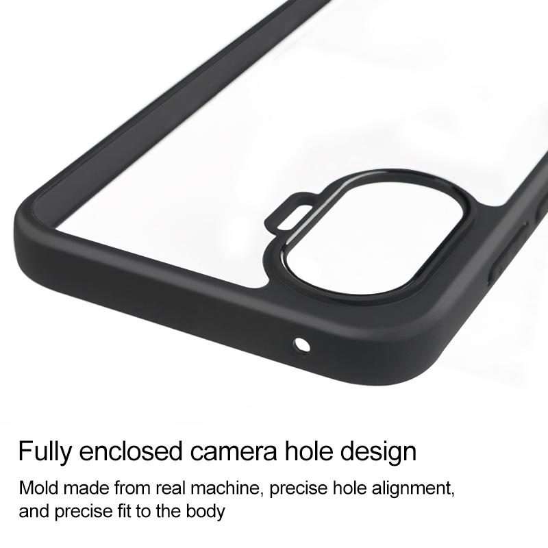 For Redmi Turbo 4 Pro / Poco F7 Frosted TPU + Transparent PC Phone Case
