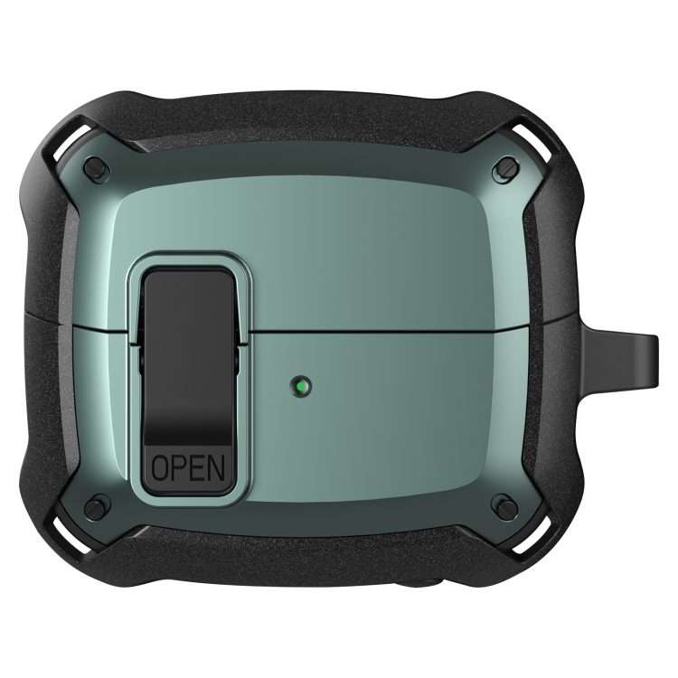 For Samsung Galaxy Buds 3 / 3 Pro Bumblebee Earphone Protective Case with Switch ... (Black Green)