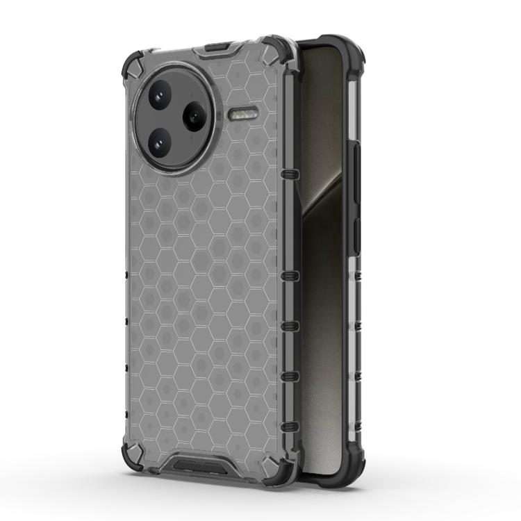 For Redmi K80 Pro / POCO F7 Ultra Honeycomb Shockproof Phone Case(Black)