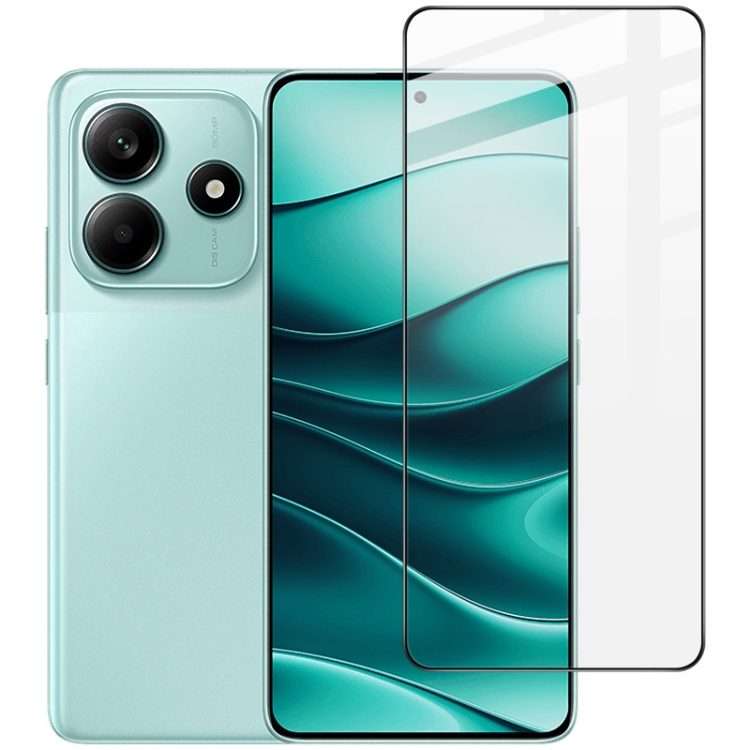 For Redmi Note 14 5G imak 9H Surface Hardness Full Screen Tempered Glass Film Pro+ Series