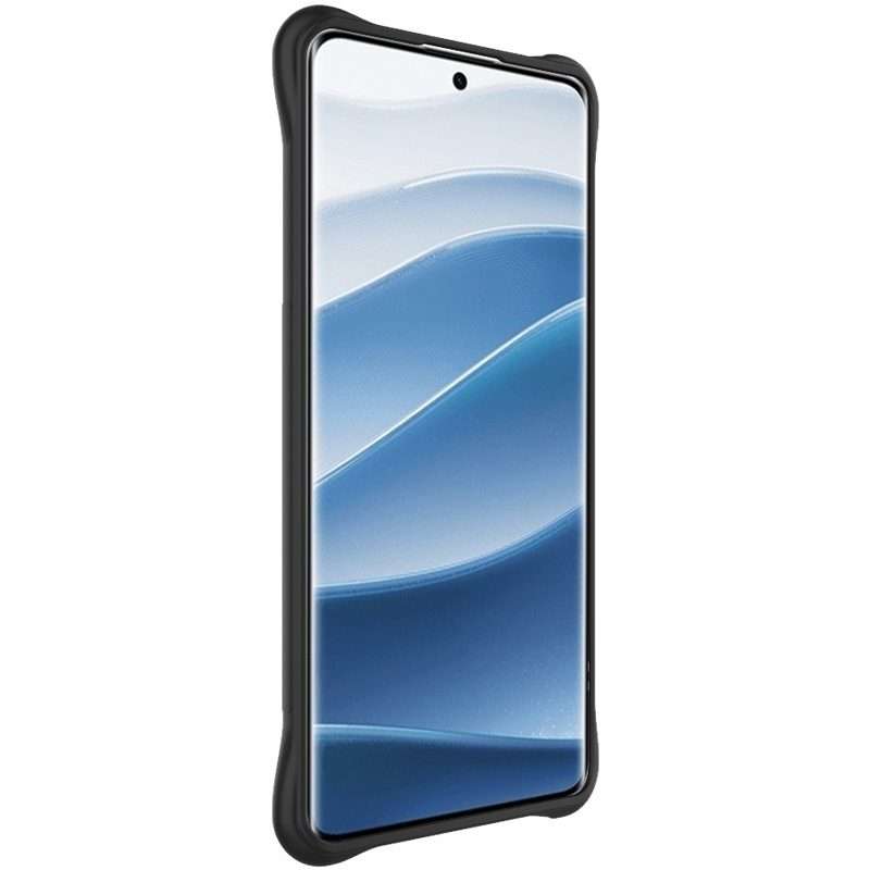 For Redmi Note 14 Pro+ 5G imak Shockproof Airbag TPU Phone Case(Matte Black)