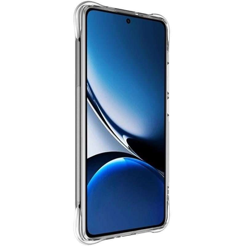 For Redmi Turbo 4 / POCO X7 Pro imak Shockproof Airbag TPU Phone Case(Transparent)