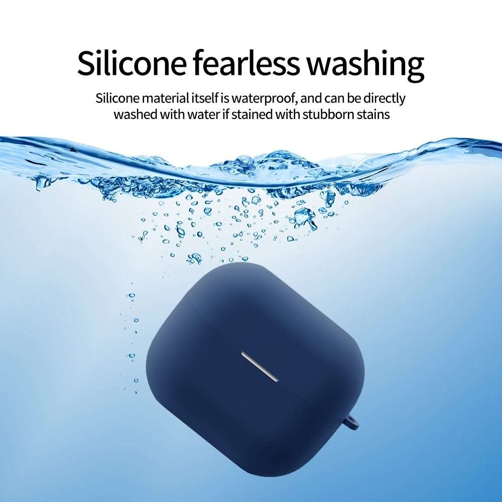 For Samsung Galaxy Buds 3 / 3 Pro Wireless Bluetooth Earphone Silicone Protective Case(Light Blue)