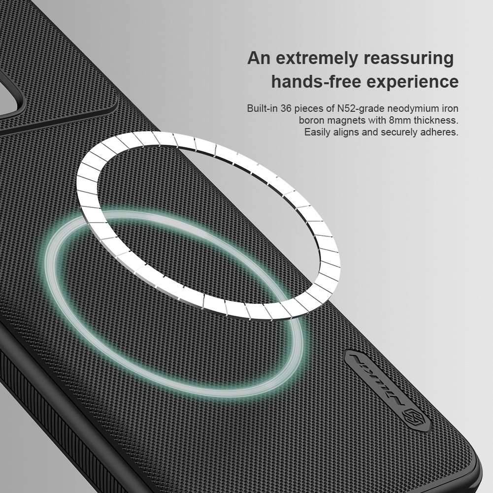 For Redmi K70 Ultra NILLKIN Frosted Shield Pro Magnetic Phone Case(Black)