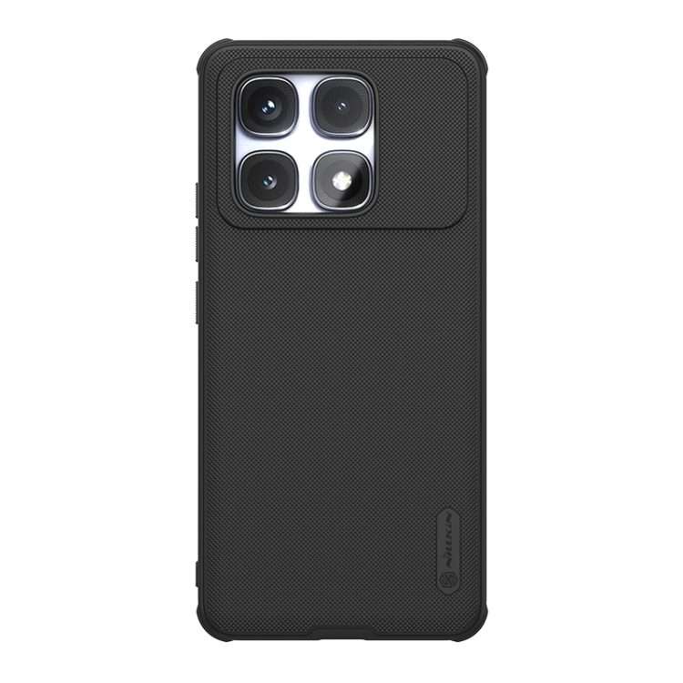 For Redmi K70 Ultra NILLKIN Frosted Shield Pro PC + TPU Phone Case(Black)