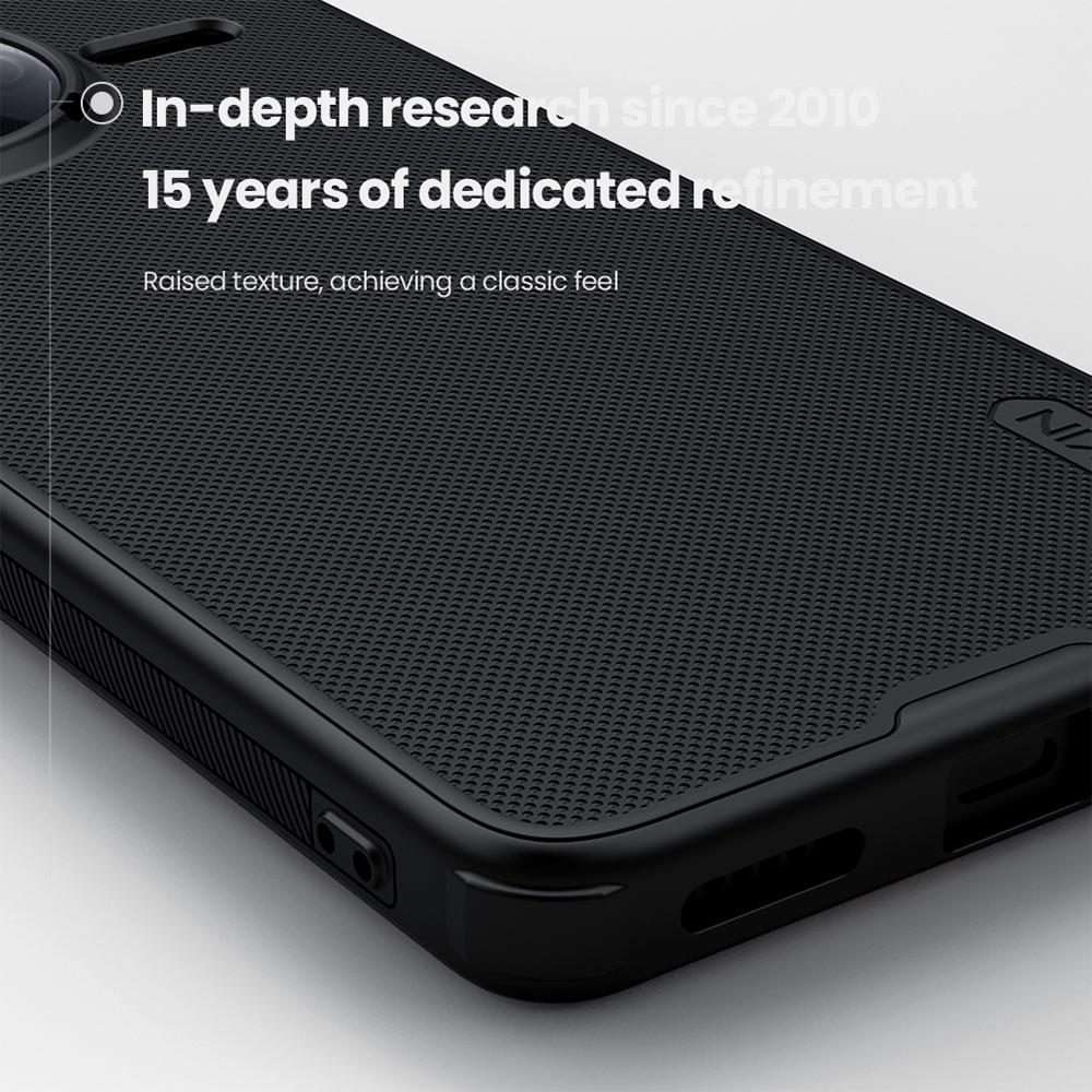 For Redmi K80 NILLKIN Frosted Shield Pro PC + TPU Phone Case(Black)