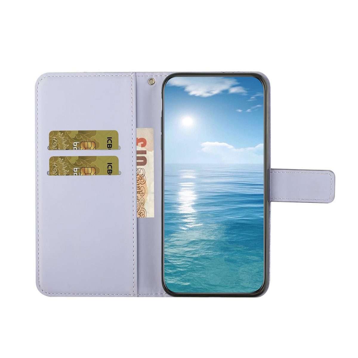 For Redmi Note 15 Pro 5G Global 163.6mm Ethnic Style Embossed Pattern Leather Phone Case(Purple)