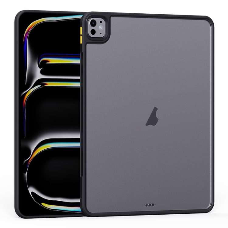 For iPad Pro 13 2025 / 2024 Ming Shield Series PC Hybrid TPU Tablet Case(Black)