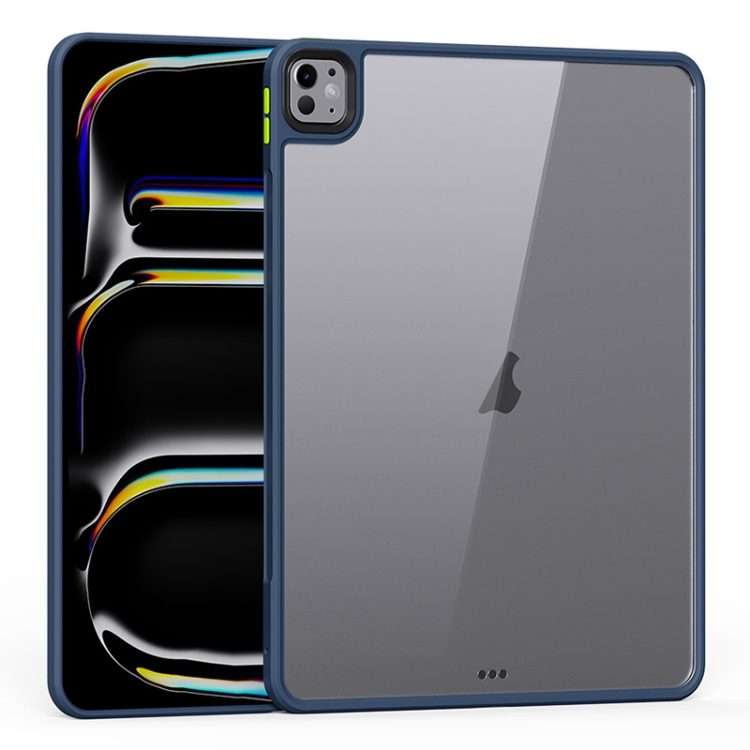 For iPad Pro 13 2025 / 2024 Ming Shield Series PC Hybrid TPU Tablet Case(Blue)