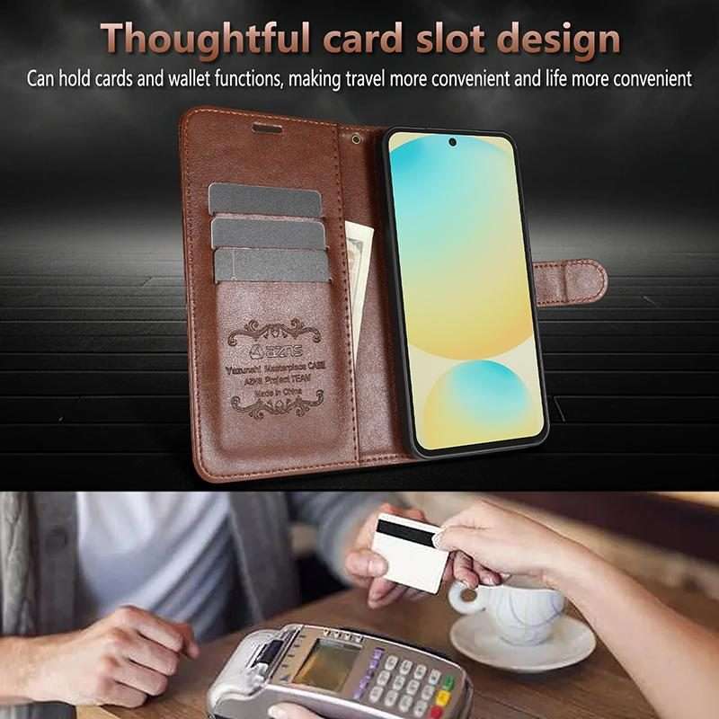 For Redmi K80 Ultra AZNS Sheepskin Texture Flip Leather Phone Case(Red)