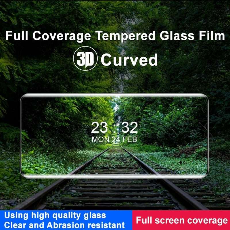 For Redmi Note 14 Pro 5G / 14 Pro+ 5G imak 3D Curved Full Screen Tempered Glass Film