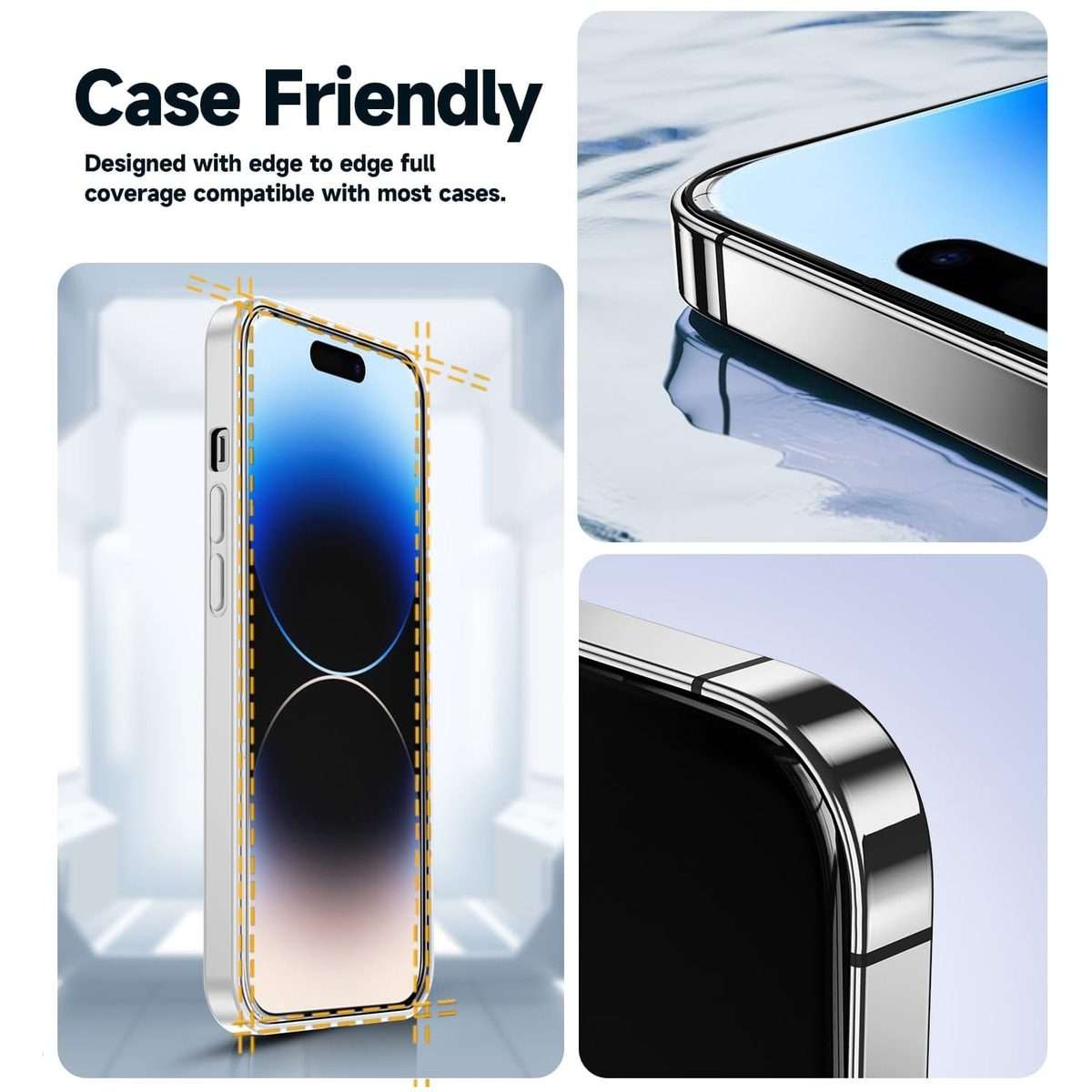 For iPhone 11 Pro Max LK Easy Install HD Tempered Glass Film(Black)