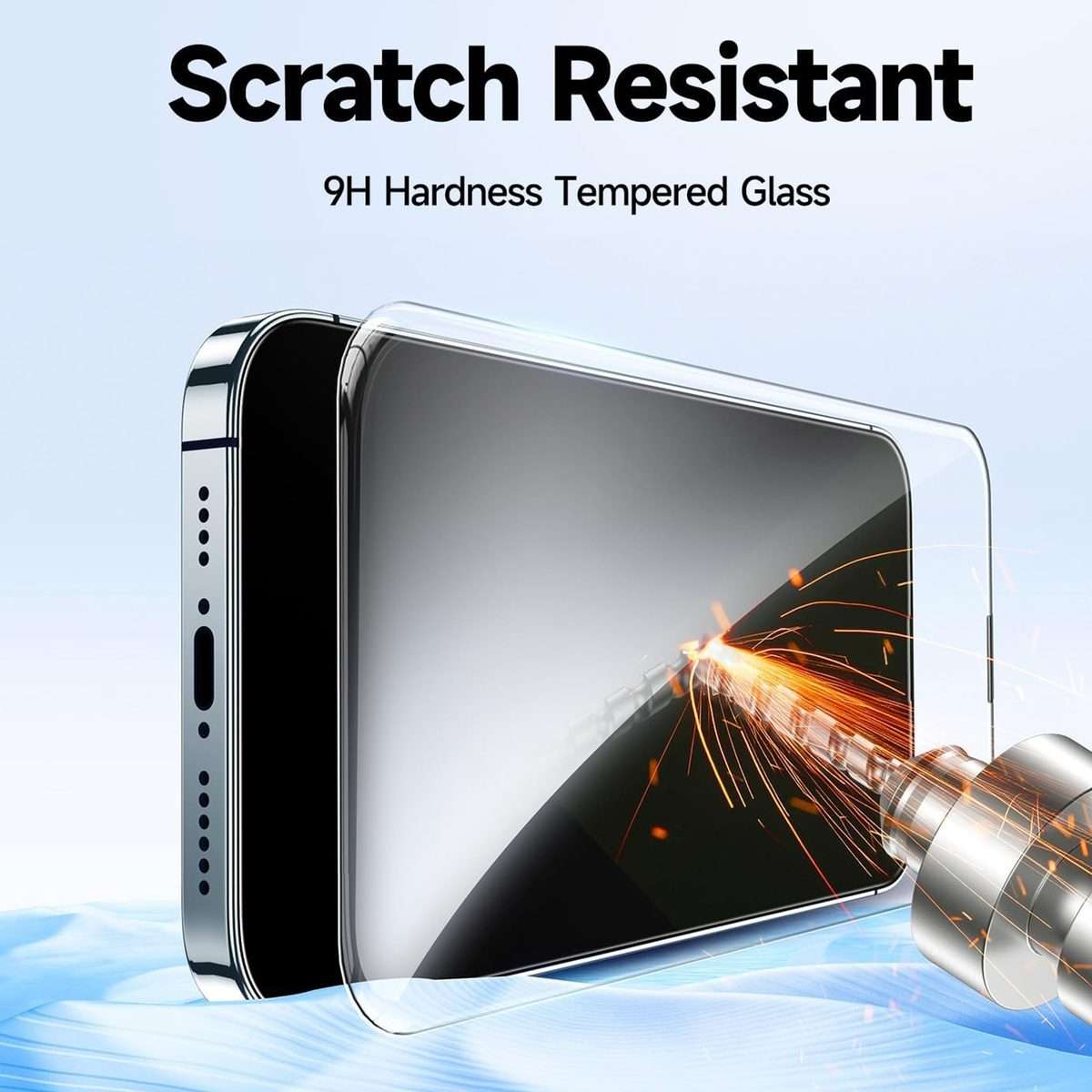 For iPhone 11 Pro LK Easy Install HD Tempered Glass Film(Black)