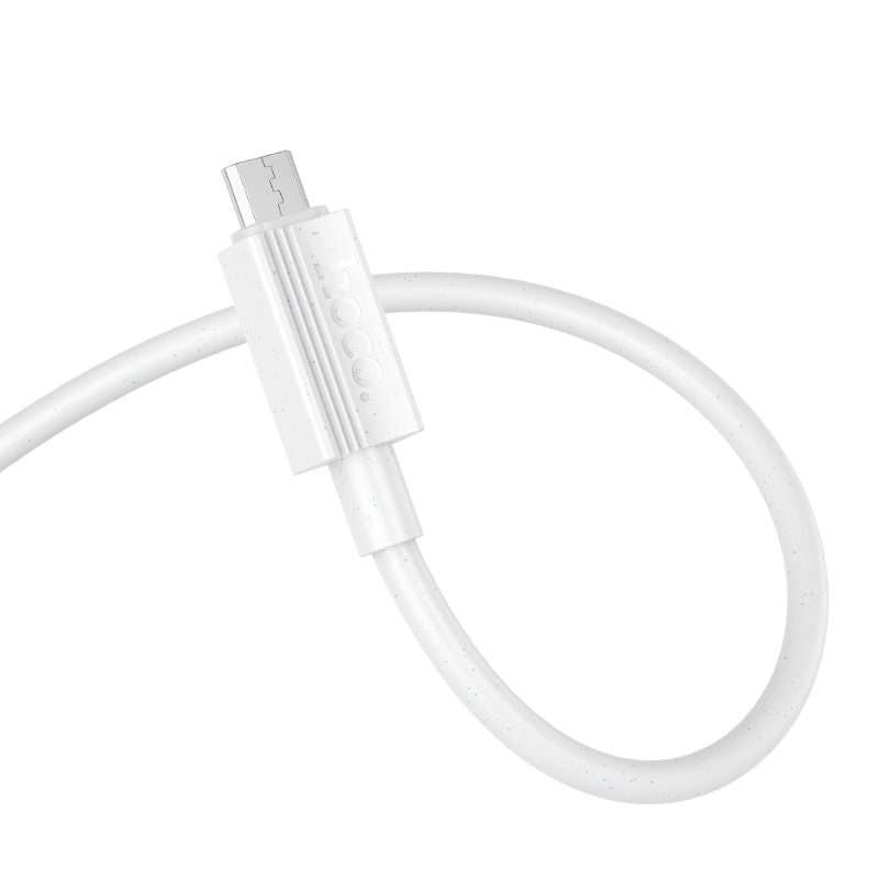 hoco X107 USB to Micro USB Favor 2.4A Charging Data Cable, Length:1m(Grey)