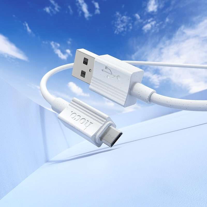 hoco X107 USB to Micro USB Favor 2.4A Charging Data Cable, Length:1m(Grey)