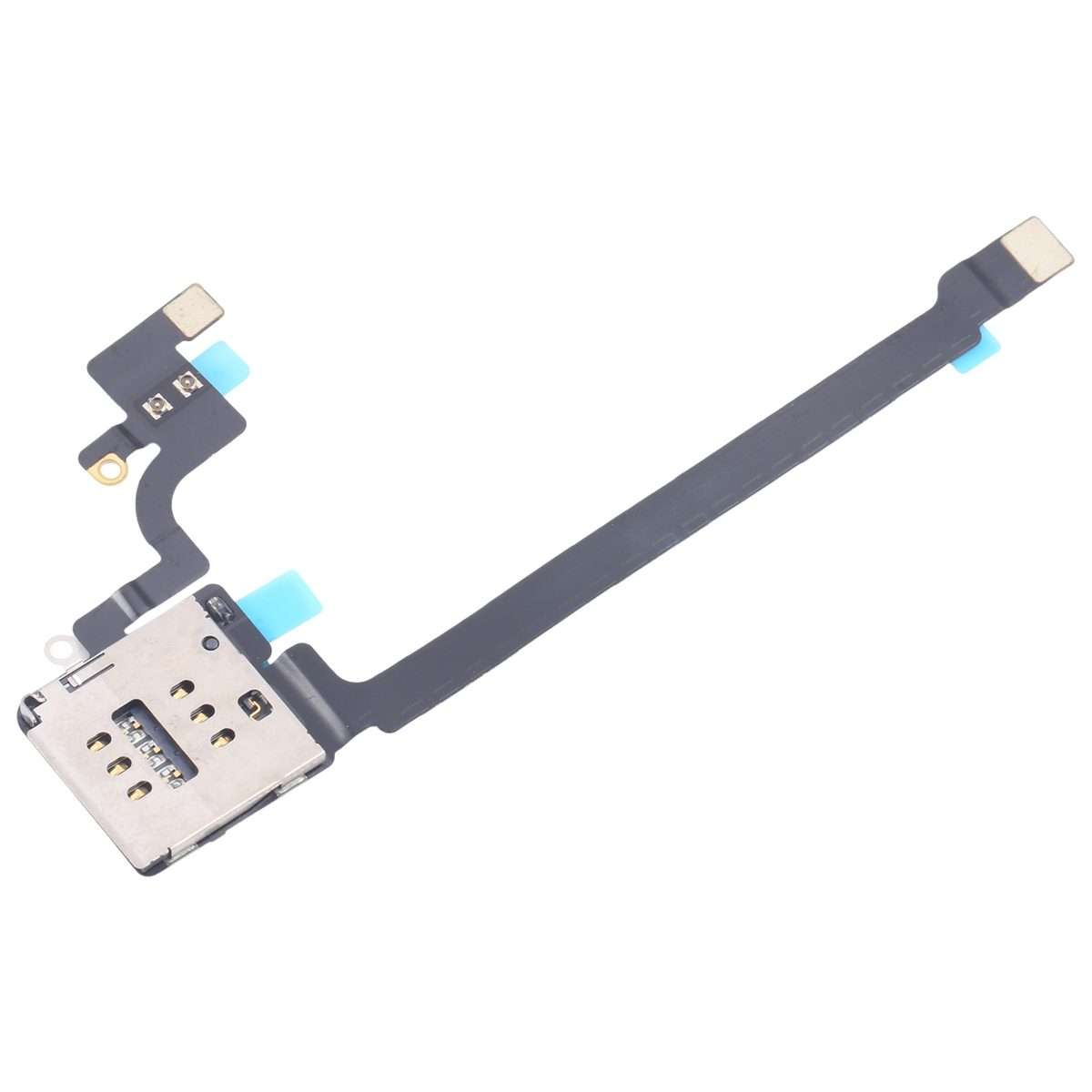 For iPad Pro 12.9 2021 SIM Card Reader Socket with Flex Cable