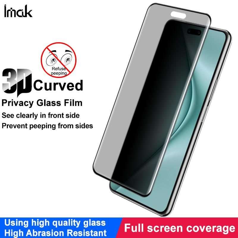 For Huawei nova 14 Pro imak 3D Curved Privacy Full Screen Tempered Glass Film