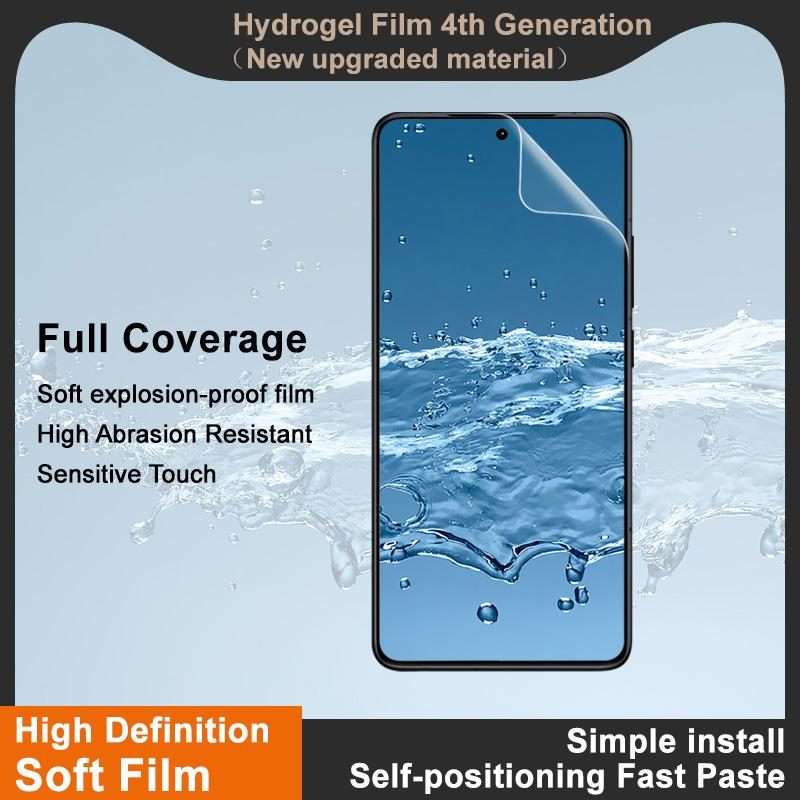 For Redmi K80 5G / K80 Pro 5G imak 4th Generation Full Coverage Screen Hydrogel Film Protector