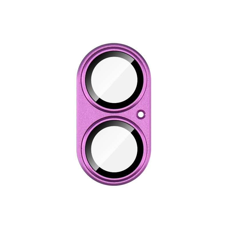 For iPhone 16 / 16 Plus IMAK Metal Armor Premium Camera Protector Film(Rose Red)