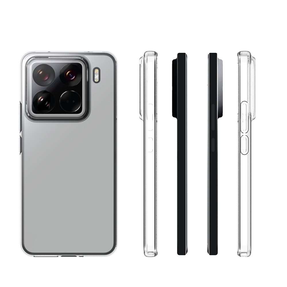 For Xiaomi 15 Pro Waterproof Texture TPU Phone Case(Transparent)