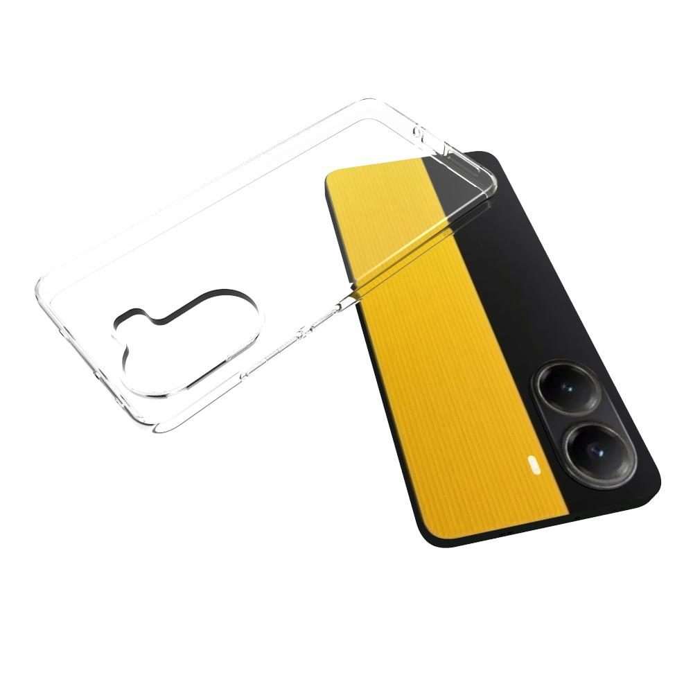 For Xiaomi Poco X7 Pro Waterproof Texture TPU Phone Case(Transparent)