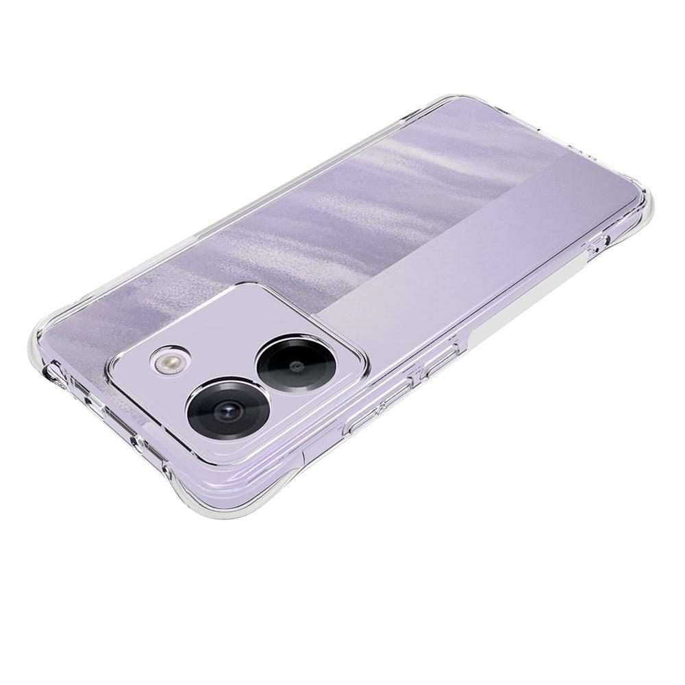 For Xiaomi Poco M7 Pro 5G Shockproof Non-slip Thickening TPU Phone Case(Transparent)