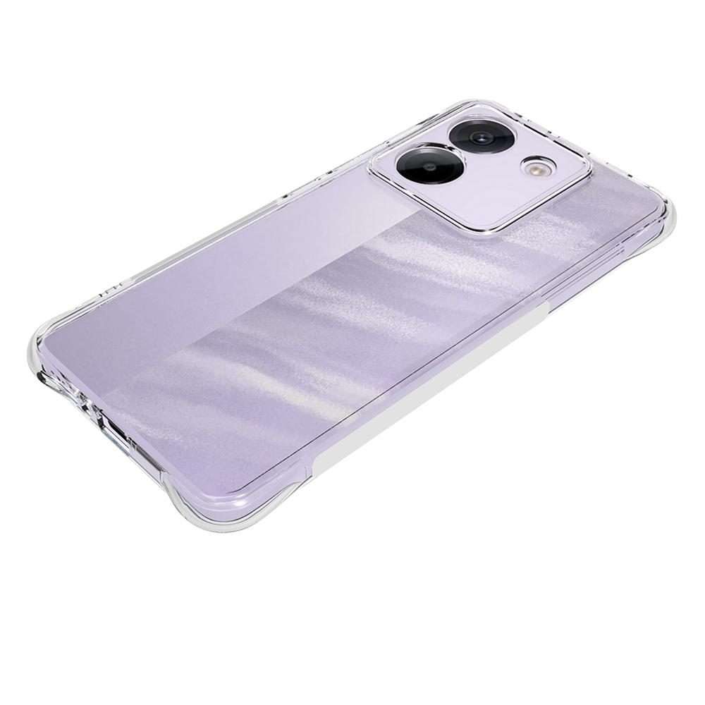 For Xiaomi Poco M7 Pro 5G Shockproof Non-slip Thickening TPU Phone Case(Transparent)