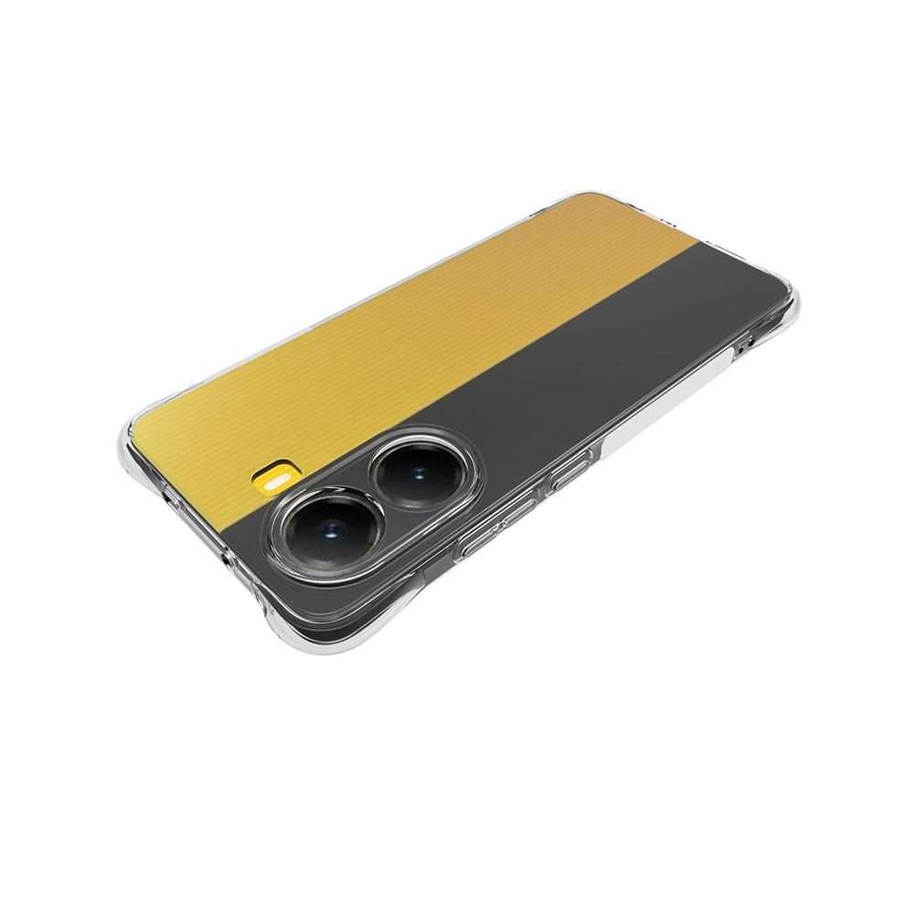 For Xiaomi Poco X7 Pro Shockproof Non-slip Thickening TPU Phone Case(Transparent)