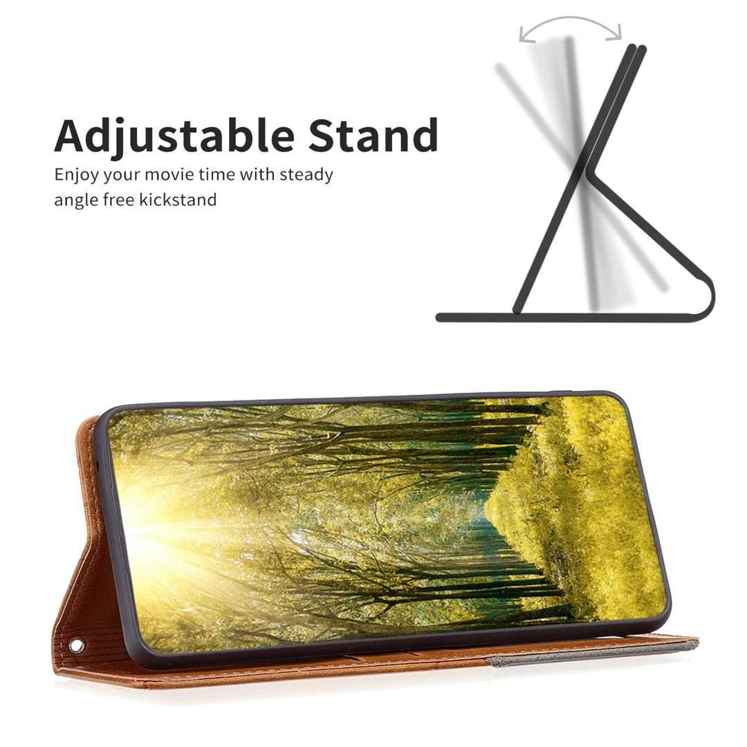 For Redmi Note 14 Pro 5G / Note 14 Pro+ 5G Rhombus Texture Magnetic Leather Phone Case(Yellow)