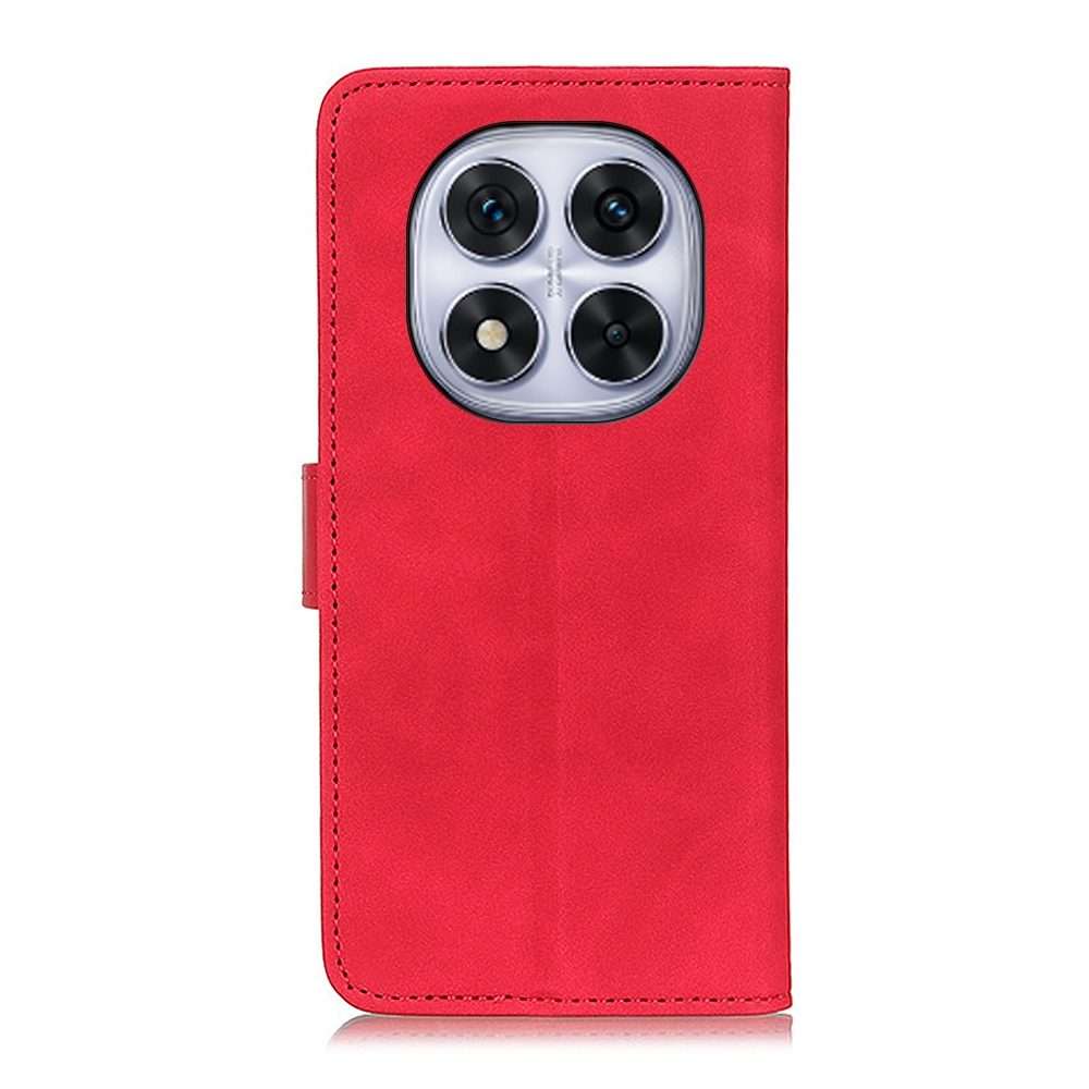 For Redmi Note 14 Pro 4G KHAZNEH Retro Texture Flip Leather Phone Case(Red)