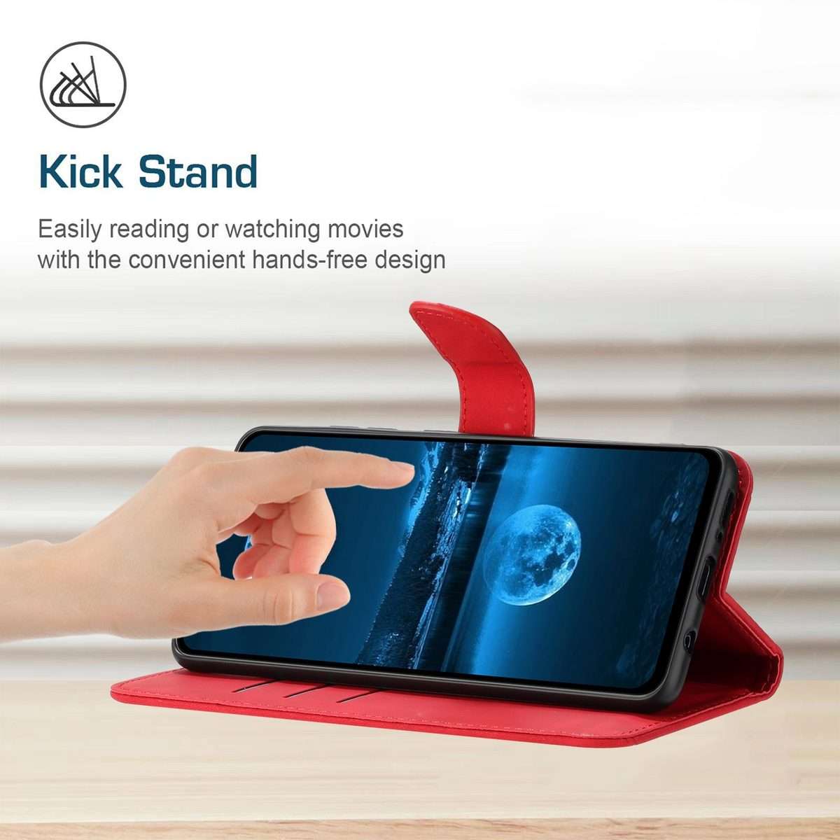 For Xiaomi 15 Pro Stitching Embossed Leather Phone Case(Red)