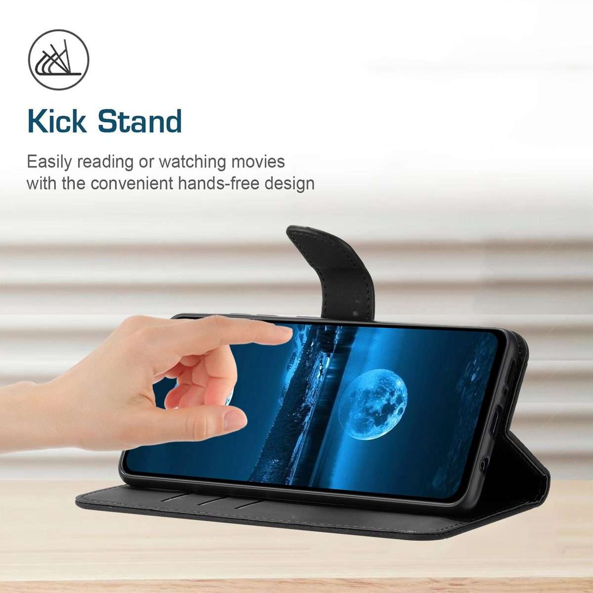 For Xiaomi 15 Pro Stitching Embossed Leather Phone Case(Black)