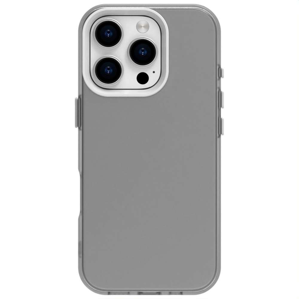 For iPhone 16 Pro Max Candy PC Hybrid TPU Shockproof Phone Case(White)