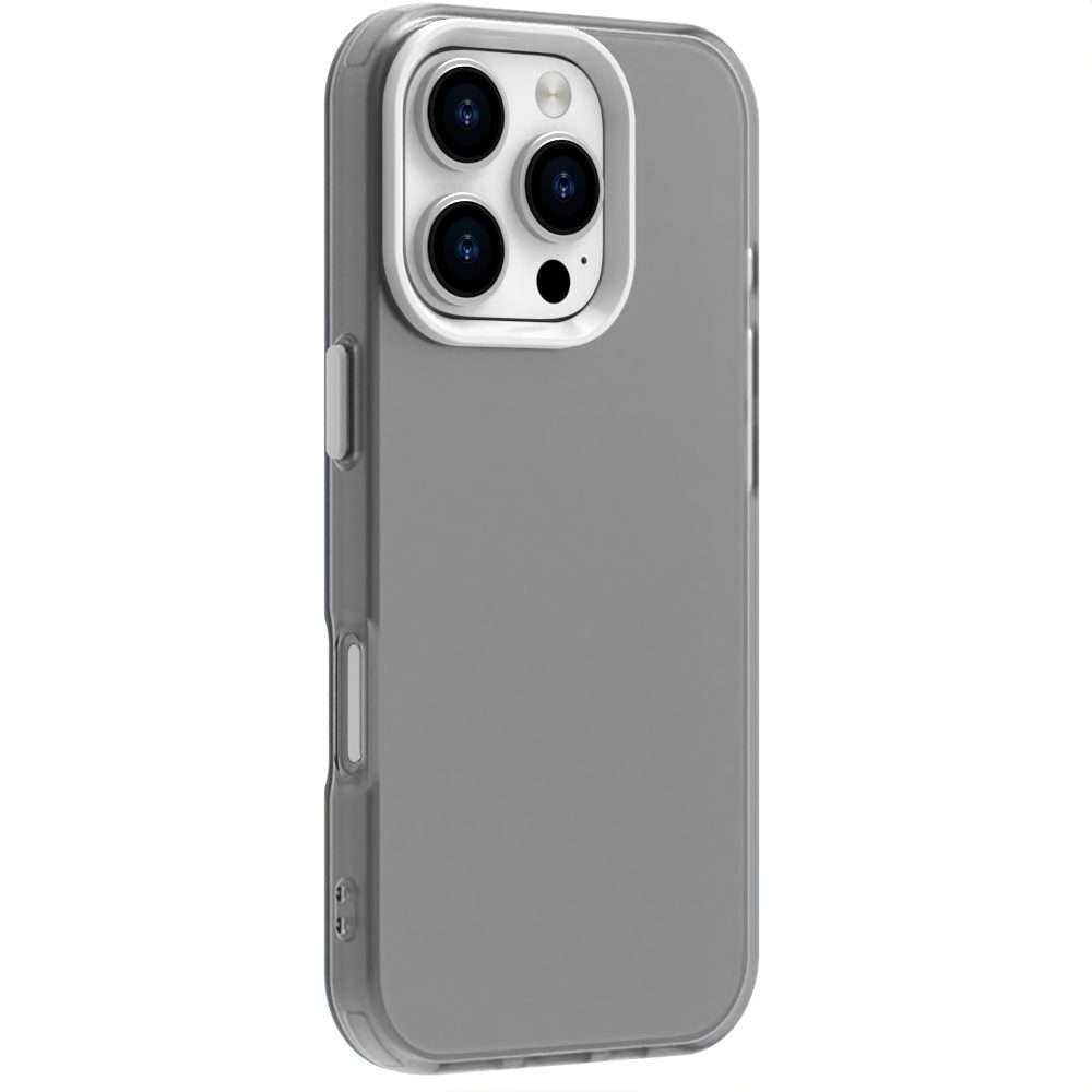 For iPhone 16 Pro Max Candy PC Hybrid TPU Shockproof Phone Case(White)