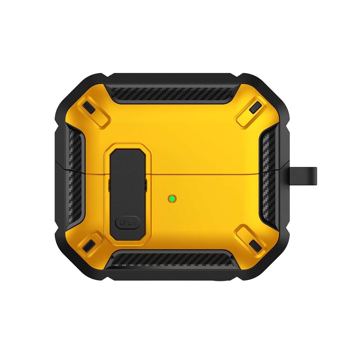 For Samsung Galaxy Buds 3 / 3 Pro Dual-color Earphone Protective Case with Swit ... (Black Yellow)